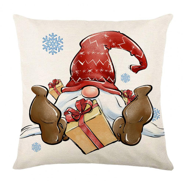 Christmas Light Luxury Sofa Cushion Gift Flannel by 253444