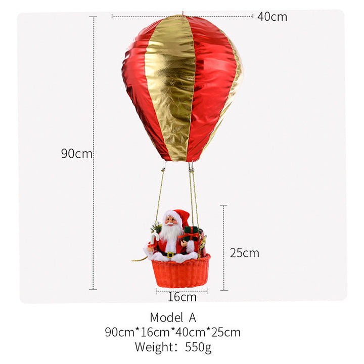 Christmas Decoration Hot Air Balloon Atmosphere Ceiling by 253444