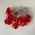 LED Christmas Holiday Decoration Fairy Light Heart-shaped Lighting Chain by 253444