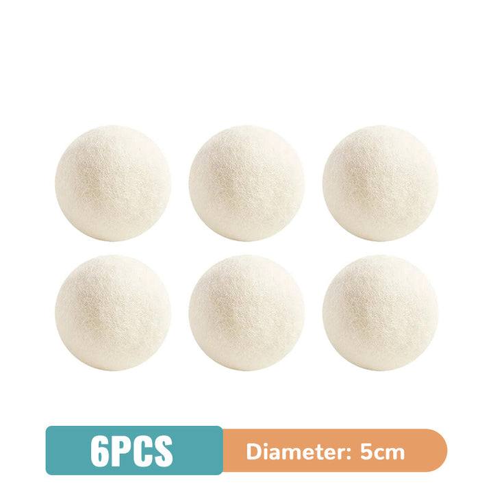 Bolas de Lã para Secadora Elimina Eletricidade Estática Lar