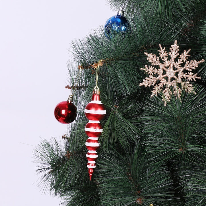 Christmas Decoration 14cm Painted Gourd Ball by 253444