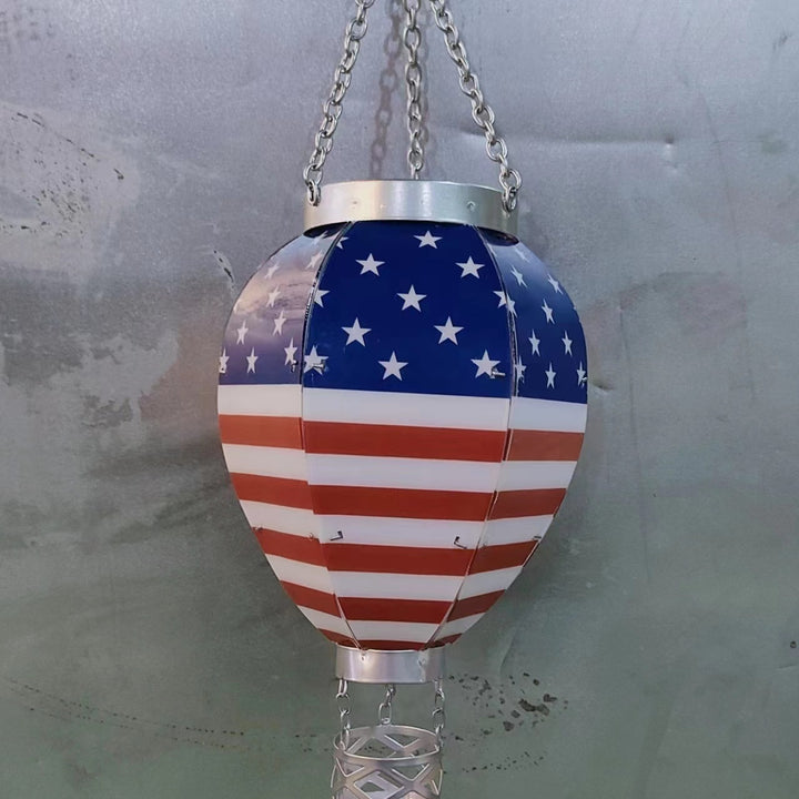 Christmas Solar Hot Air Balloon Lantern Outdoor Decoration by 253444