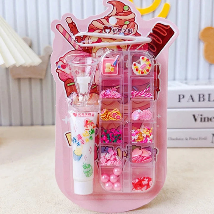 Kit DIY Criativo De Sorvete Em Simulação Para Crianças