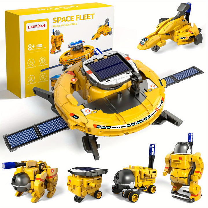 Kits de Ciência Solar Robô TEM para Jovens 120 Peças