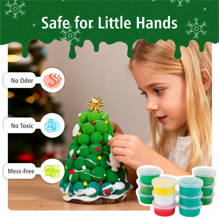 Conjunto Artesanato Natal 12 Peças Para Árvore Infantil