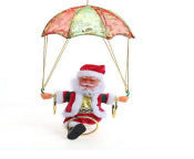 Electric Santa Claus Climbing Ladder Plastic by 253444