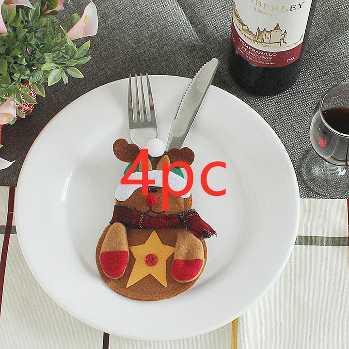 Christmas knife and fork set by 253444