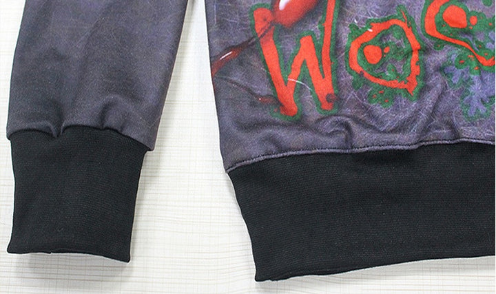 Suéter de Natal Feio Unissex com Estampa Cartoon Divertida