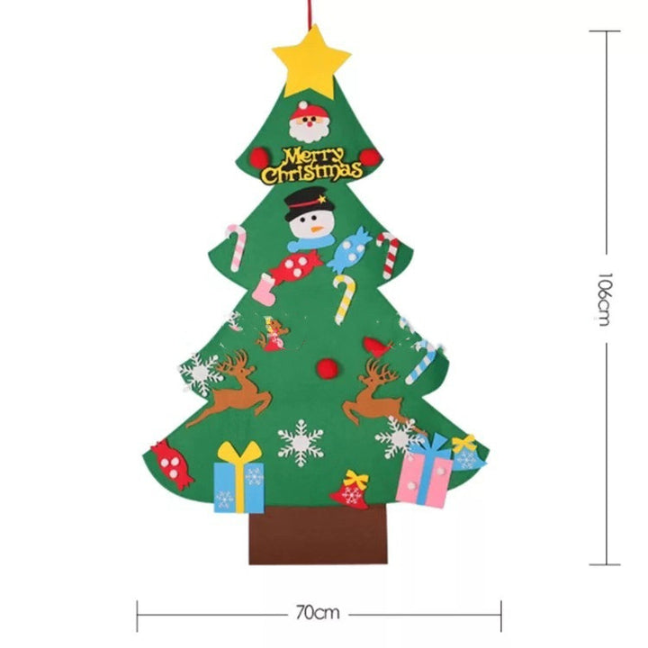 Felt cloth to decorate the Christmas tree by 253444