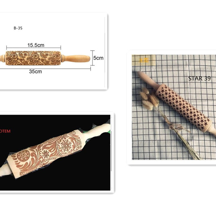 Rolling Pin Christmas Embossing by 253444