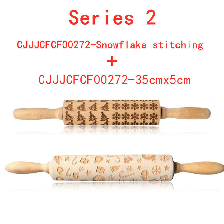 Rolling Pin Christmas Embossing by 253444