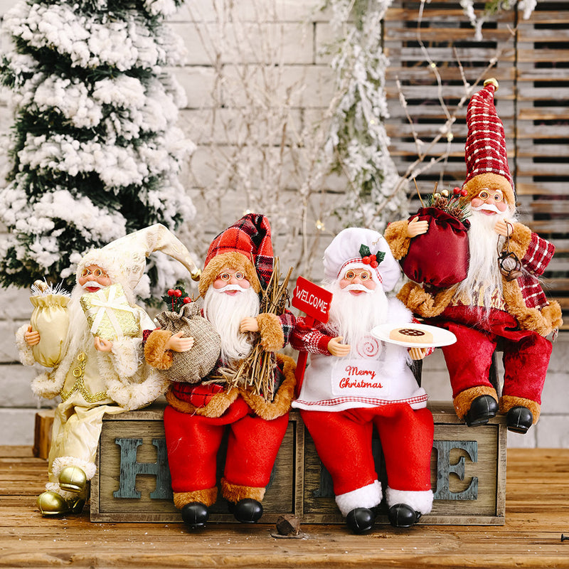 Santa Claus doll ornaments by 253444