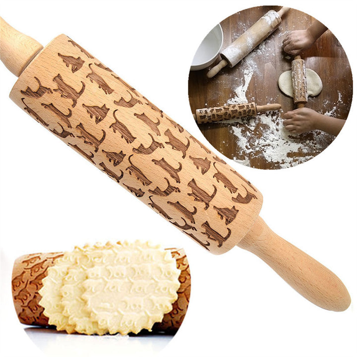 Rolling Pin Christmas Embossing by 253444