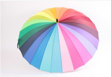 Rainbow Festival Umbrella by 253444