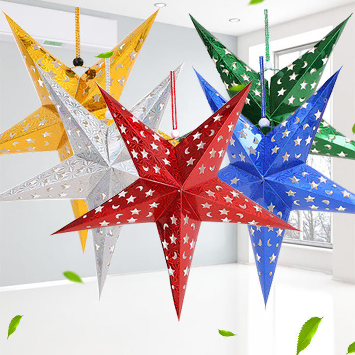 Christmas star ornaments by 253444