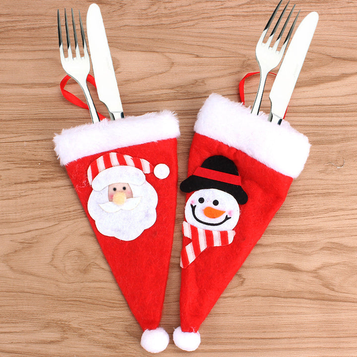 Christmas knife and fork set by 253444