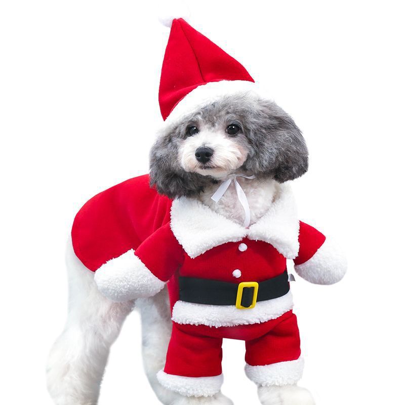 Pet Christmas Decoration Costume Pet Standing Costume by 253444
