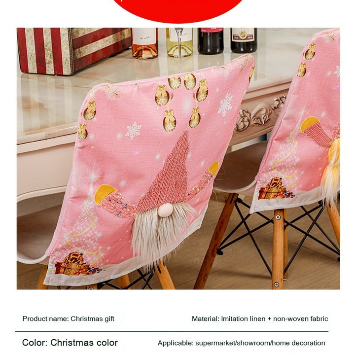 Christmas Decorations Chair Cover by 253444
