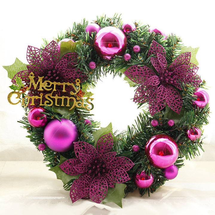 Christmas Decorations Christmas Wreath Home Decor For Home Garden Decorations Mall Door Decoration by 253444