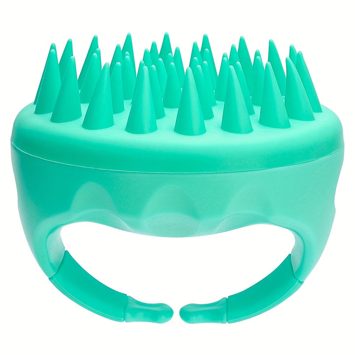 Escova Massageadora para Couro Cabeludo Silicone Banho by Casa Perfeita