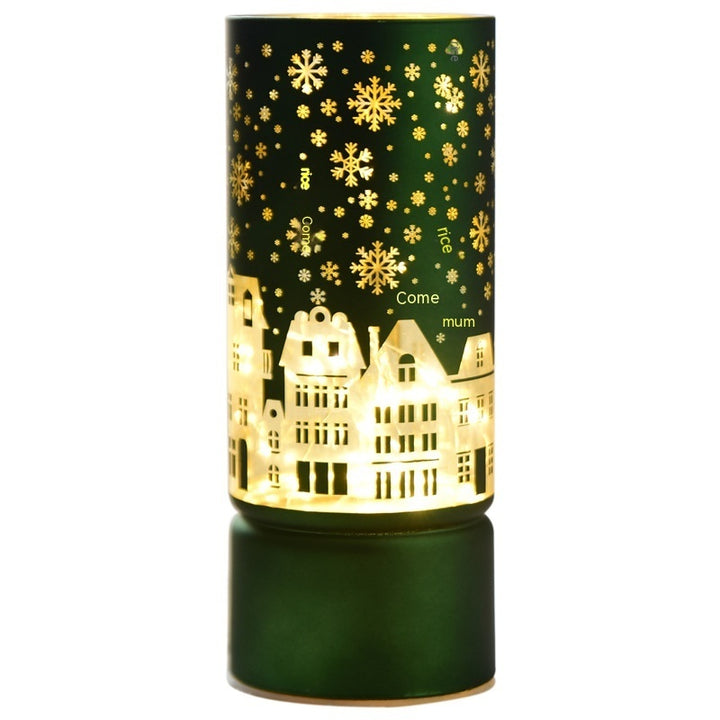 Christmas Luminous Glass Desktop Decoration by 253444
