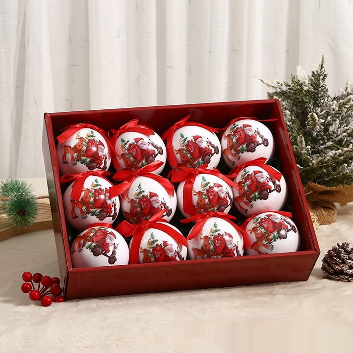 Exquisite Printing Christmas Christmas Tree Ornament Ball by 253444