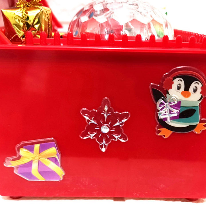Electric lift Christmas music gift box by 253444