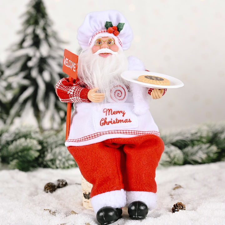Santa Claus doll ornaments by 253444