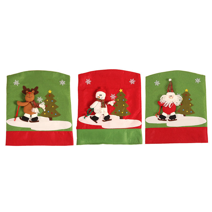 Christmas Ski Chair Set by 253444