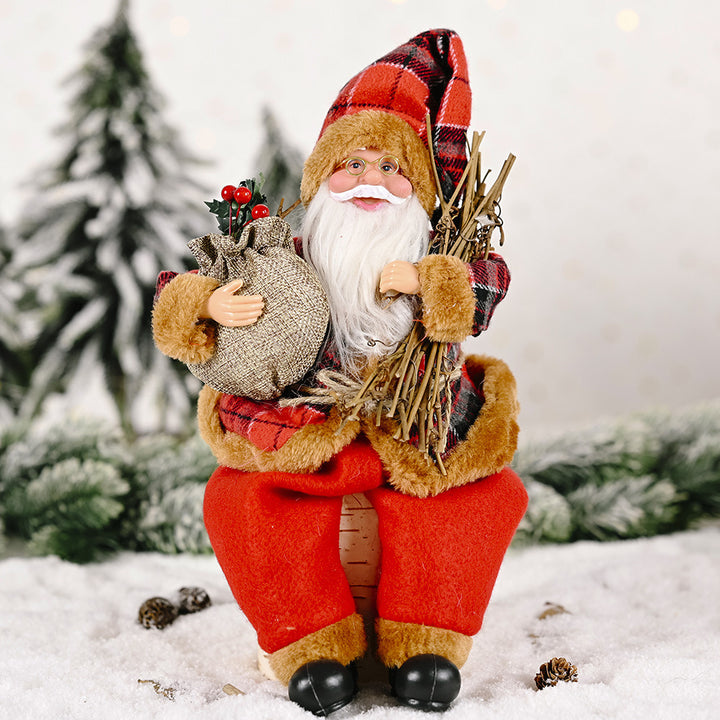 Santa Claus doll ornaments by 253444