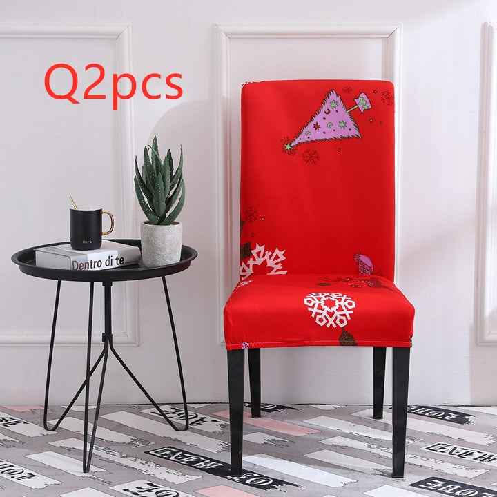 Christmas universal elastic chair cover by 253444