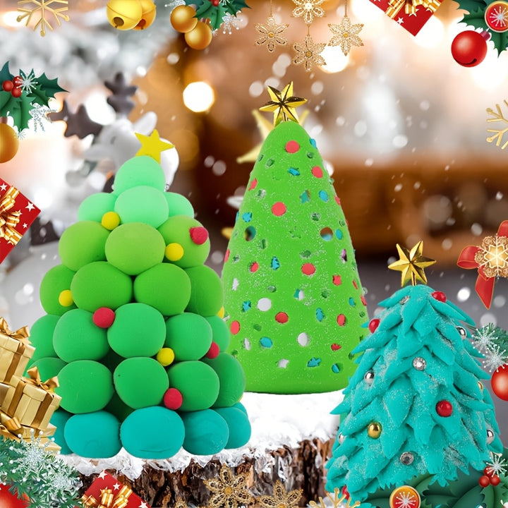 Conjunto Artesanato Natal 12 Peças Para Árvore Infantil