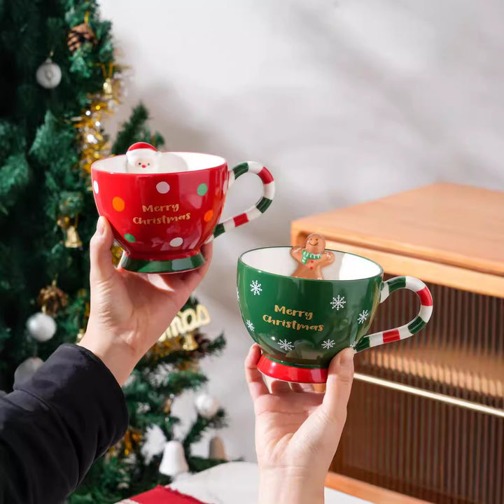 Christmas Ceramic Mug Gift Present Cup by 253444