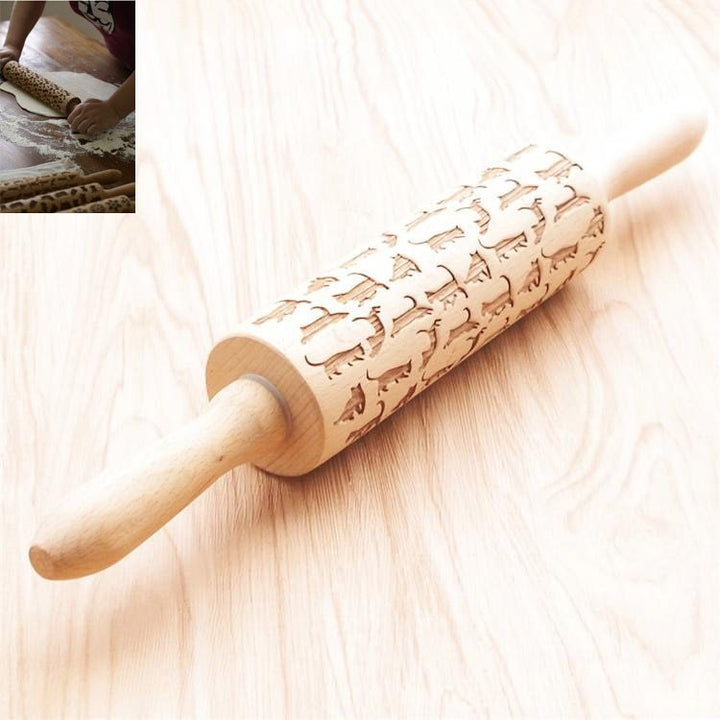 Rolling Pin Christmas Embossing by 253444