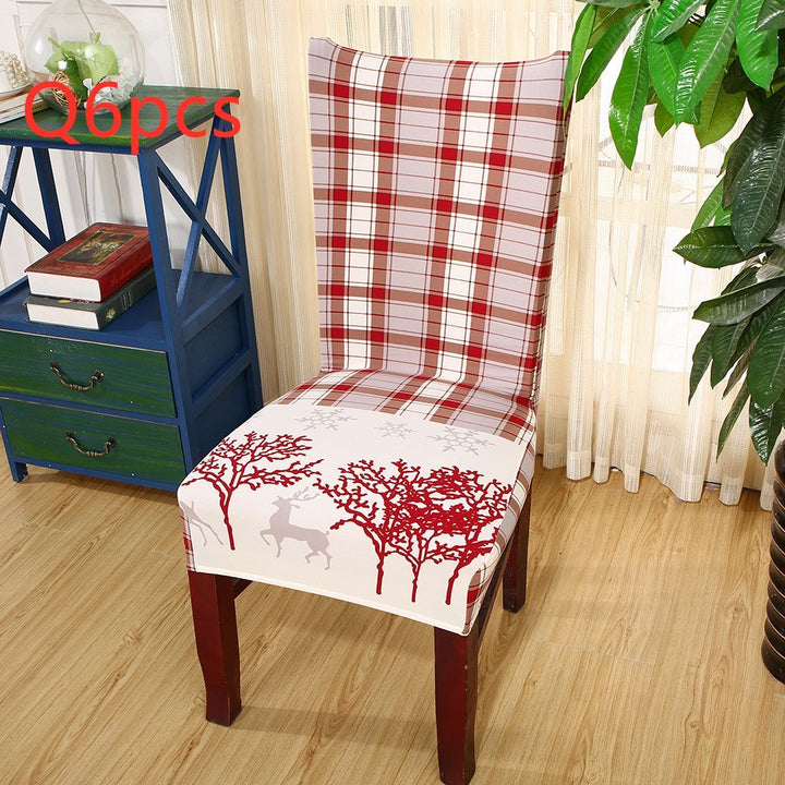 Christmas universal elastic chair cover by 253444