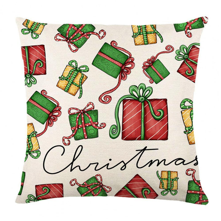 Christmas Light Luxury Sofa Cushion Gift Flannel by 253444