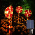 Solar Lollipop Light Outdoor Waterproof LED Christmas Candy Light by 253444