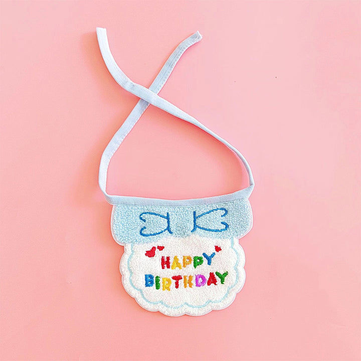 Make Your Pet's Birthday Special with this Adorable Dog Birthday Hat & Bandana Set! by Casa Perfeita