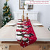 Cotton and linen embroidery Christmas table runner by 253444