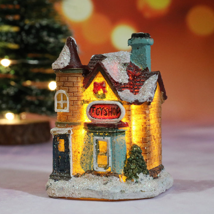 Christmas Decorations Micro Landscape Resin House by 253444
