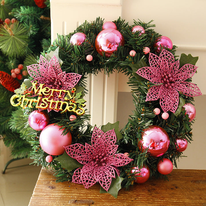 Christmas Decorations Christmas Wreath Home Decor For Home Garden Decorations Mall Door Decoration by 253444