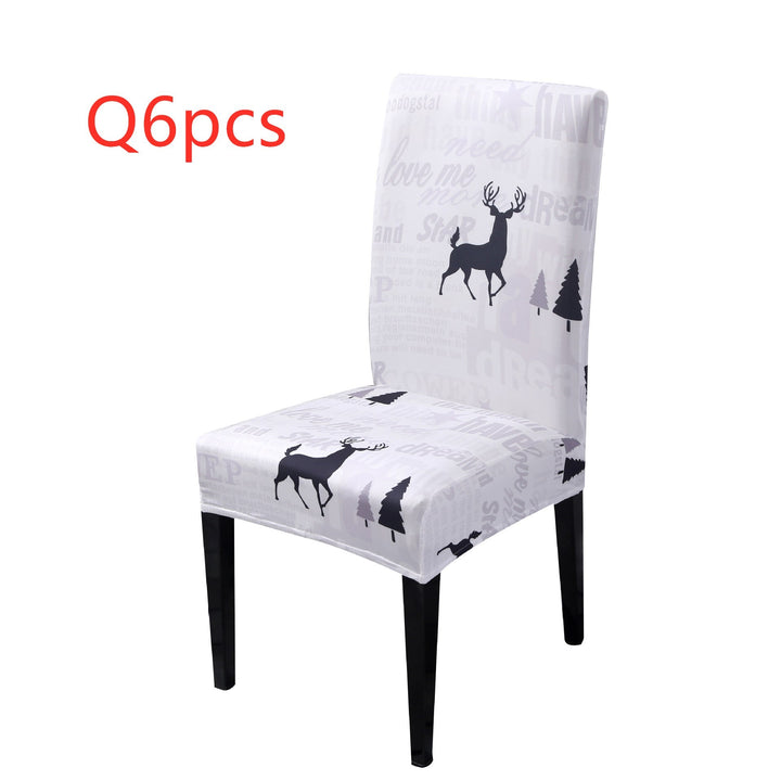 Christmas universal elastic chair cover by 253444