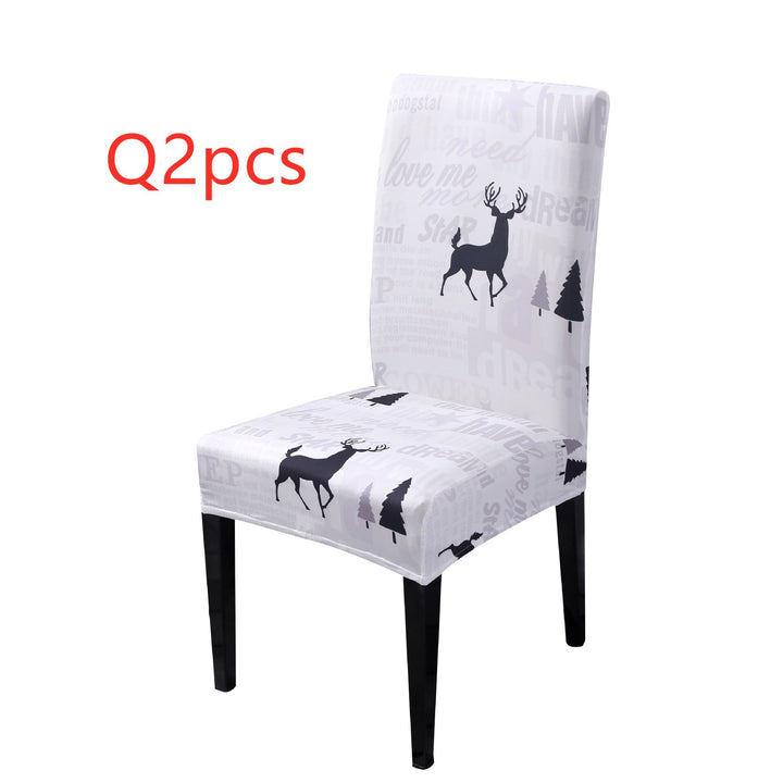 Christmas universal elastic chair cover by 253444