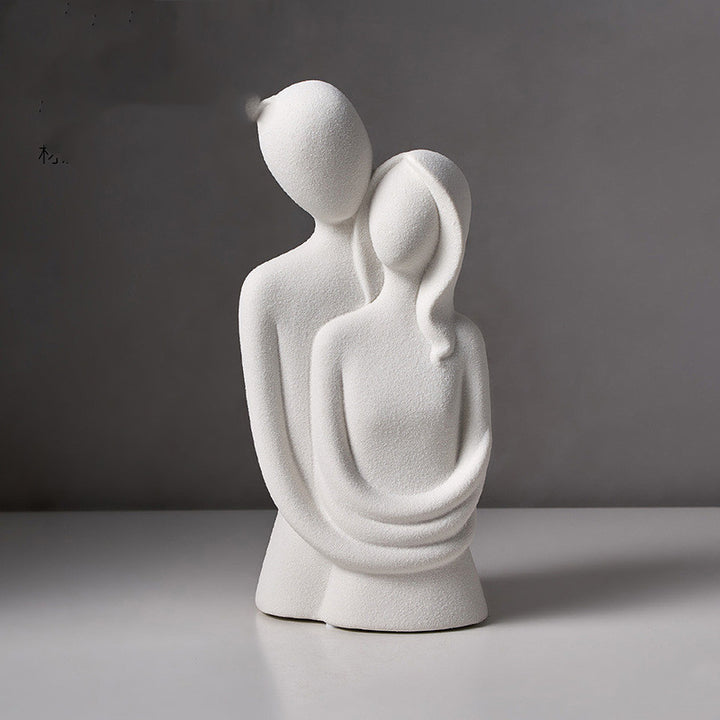 Living Room Decoration Nordic Home Decoration AbstractFigure Statue Modern Art Sculpture Aesthetic Room Decor Statue Of Love by 253444
