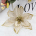 Artificial Christmas Flower 13cm Christmas Tree Decoration Flower by 253444