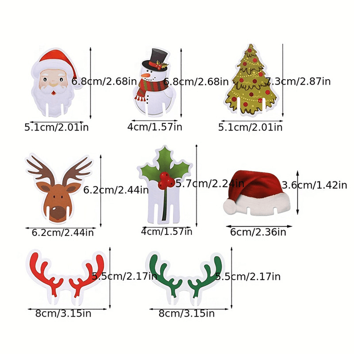 10 Decorações Natalinas Para Taças Festivas Com Papai Noel by Casa Perfeita