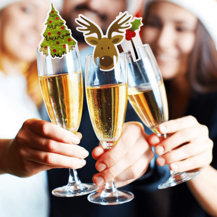 10 Decorações Natalinas Para Taças Festivas Com Papai Noel by Casa Perfeita