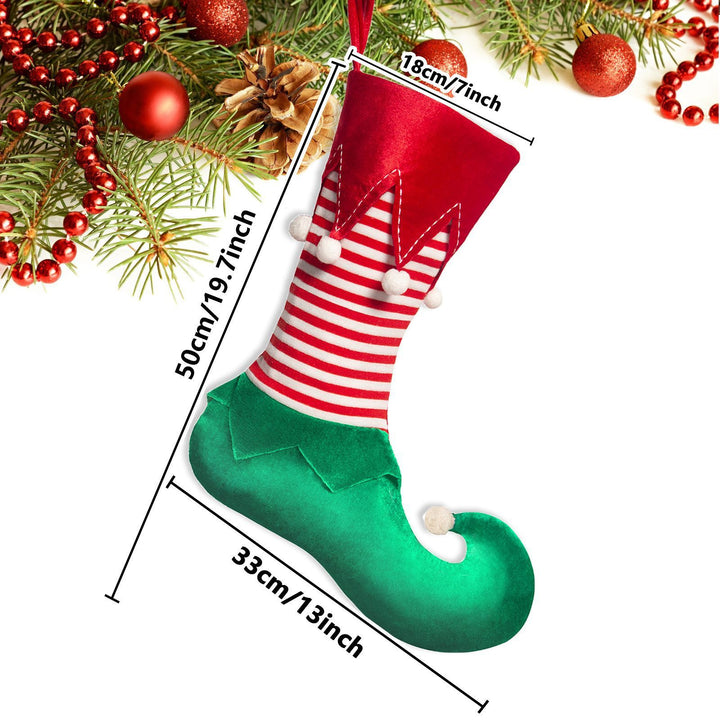 Christmas Decorations Elf Christmas Stockings Gift Bag by 253444