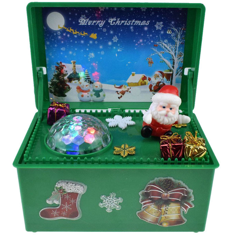 Electric lift Christmas music gift box by 253444