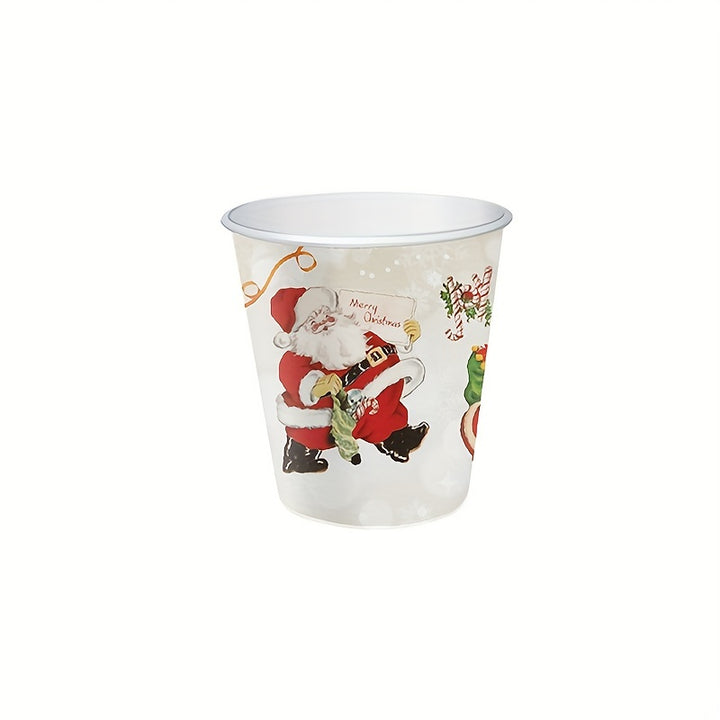 Kit Festa Natal Descartáveis Pratos Copos Guardanapos